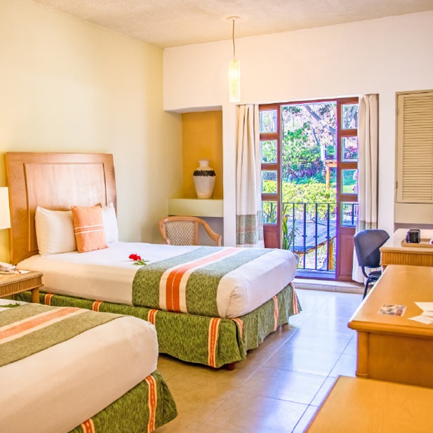 hotel binniguenda huatulco playa cuarto habitacion instalaciones reservacion todo incluido